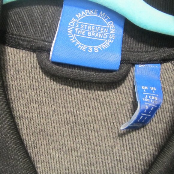 Adidas Originals Firebird Trefoil Track Jacket Black White Men's Large - Picture 4 of 5